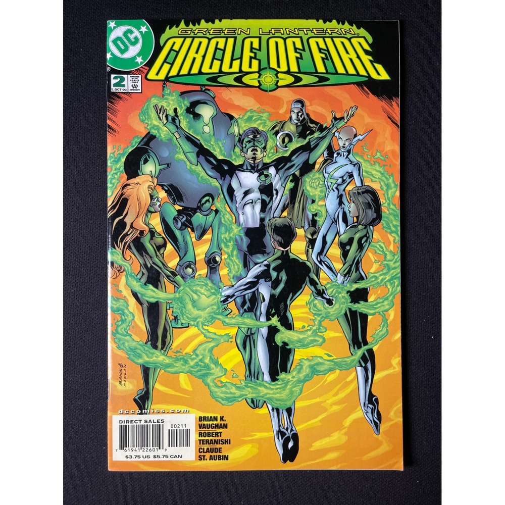 Green Lantern Circle of Fire 1 &2 lot DC Comics October 1995 Brian K Vaughan